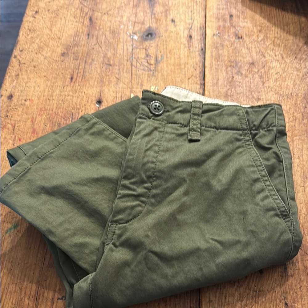 GAP Kids Olive Green Casual Pants